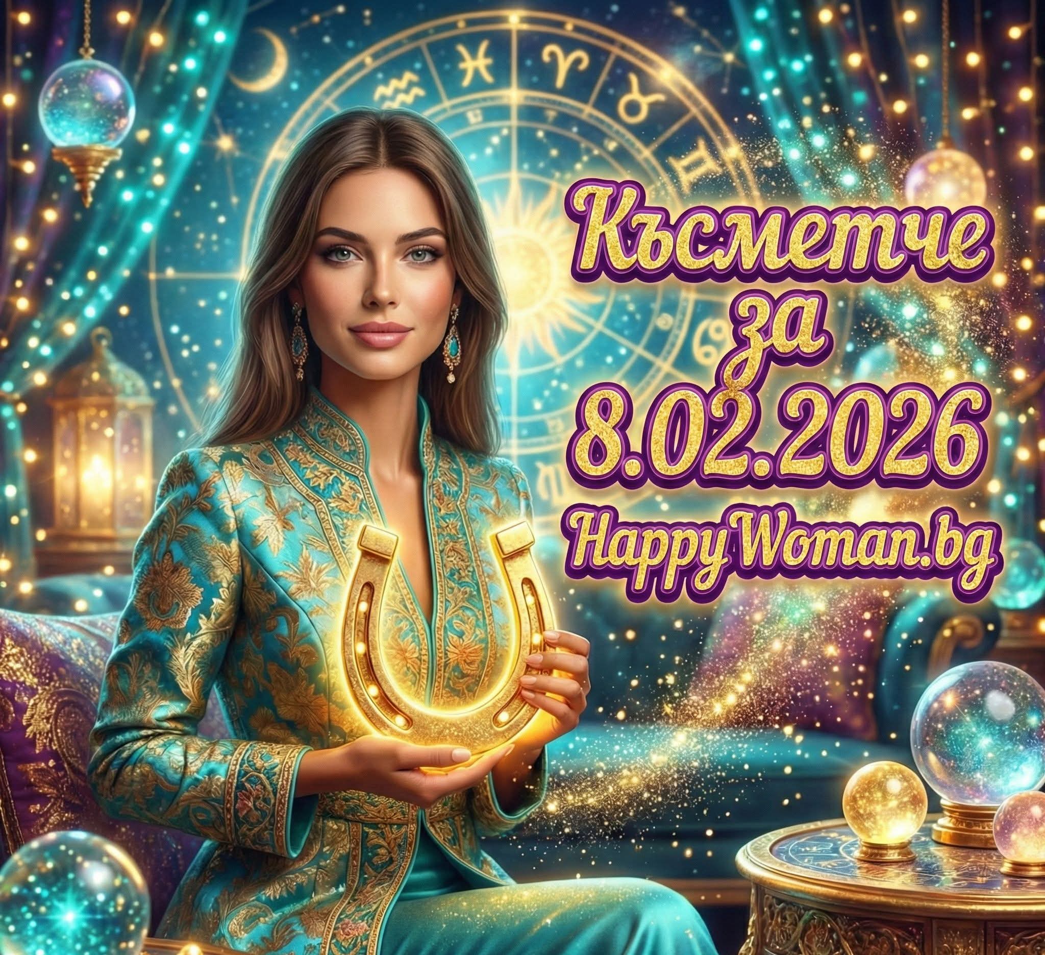 Късметче за 8.02.2026 за всяка зодия