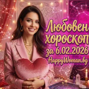 Любовен хороскоп за 06.02.2026 - Петък