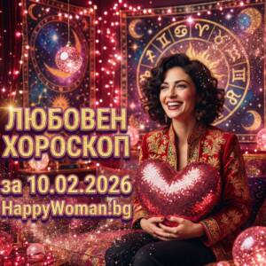 Любовен хороскоп за 10.02.2026 - Вторник