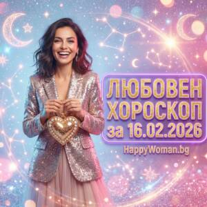 Любовен хороскоп за 16.02.2026 - Понеделник Любовен хороскоп за 16.02.2026 - Понеделник