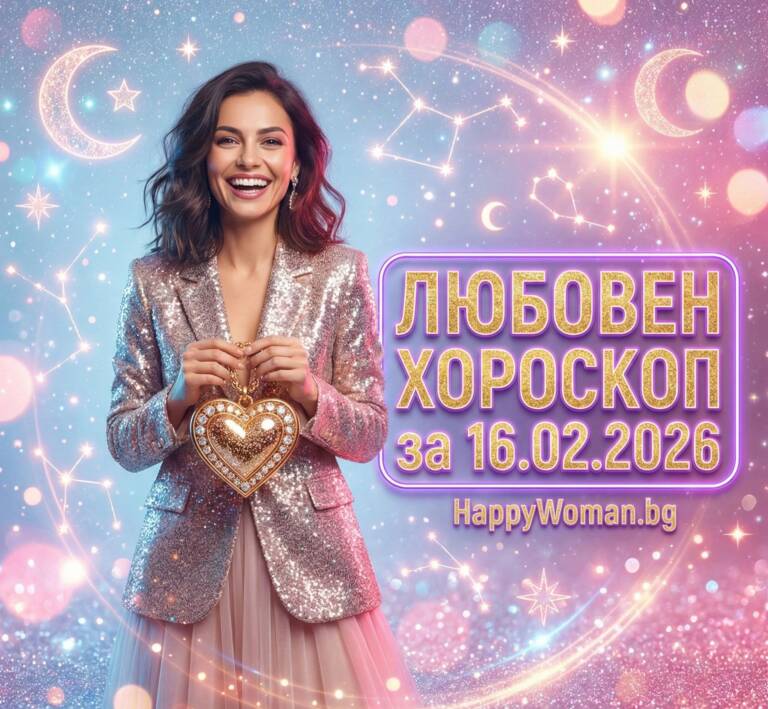 Любовен хороскоп за 16.02.2026 - Понеделник Любовен хороскоп за 16.02.2026 – Понеделник