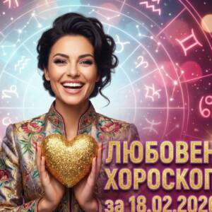 Любовен хороскоп за 18.02.2026 - Сряда Любовен хороскоп за 18.02.2026 - Сряда