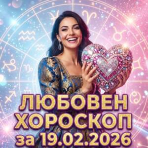 Любовен хороскоп за 19.02.2026 - Четвъртък Любовен хороскоп за 19.02.2026 - Четвъртък