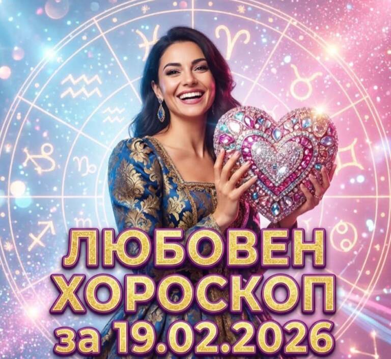 Любовен хороскоп за 19.02.2026 - Четвъртък Любовен хороскоп за 19.02.2026 – Четвъртък
