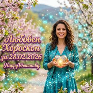 Любовен хороскоп за 28.02.2026 - Събота Любовен хороскоп за 28.02.2026 - Събота