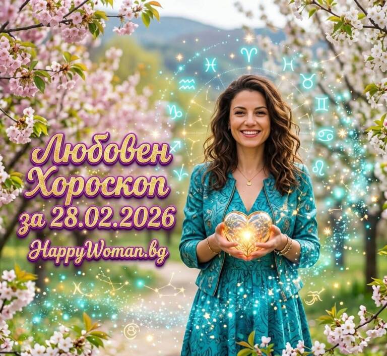 Любовен хороскоп за 28.02.2026 - Събота Любовен хороскоп за 28.02.2026 – Събота