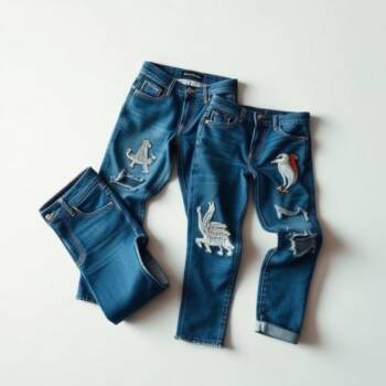 Модерни дънки с интересни детайли - новото лице на денима Модерни дънки с интересни детайли - новото лице на денима
