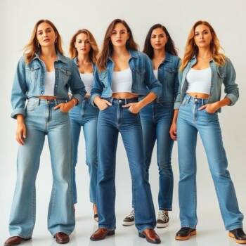 Модерни дънки с висока талия - фаворитът на сезона Модерни дънки с висока талия - фаворитът на сезона