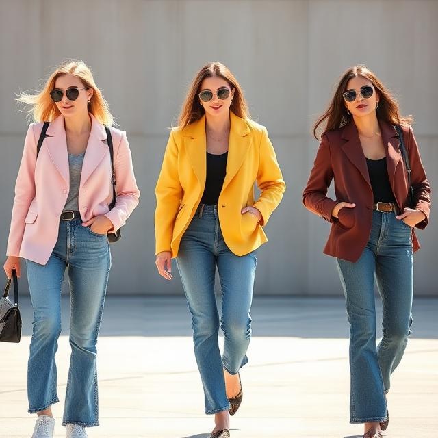 Модерни якета и дънки: перфектната комбинация за пролетта Модерни якета и дънки: перфектната комбинация за пролетта