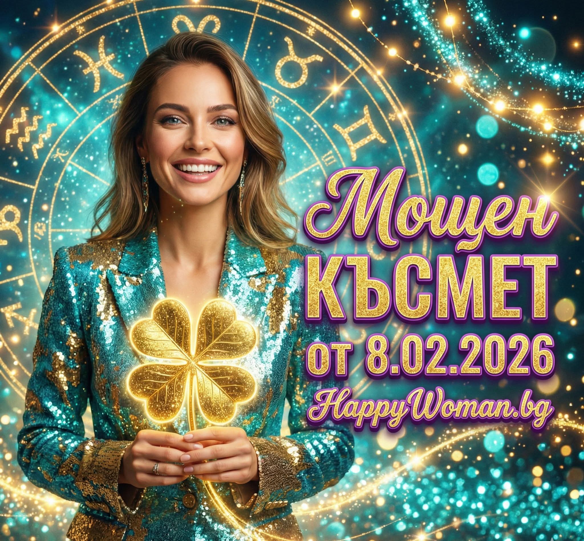 Край на Илюзиите, начало на Изобилието: Мощен КЪСМЕТ от 8.02.2026 за 6 зодии Късмет от 8.02.2026