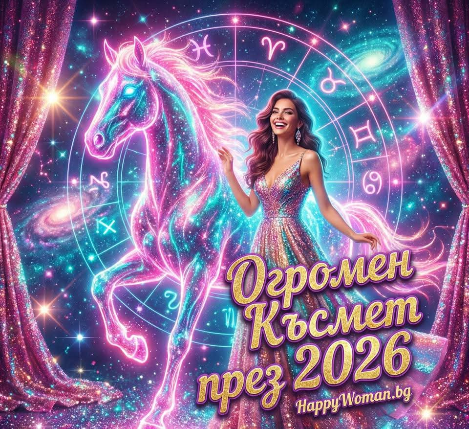 Годината на Огнения Кон: Неочакван Успех и Огромен Късмет през 2026 за 7 китайски зодии Огромен Късмет през 2026 / снимка с авторски права на списание HappyWoman.bg