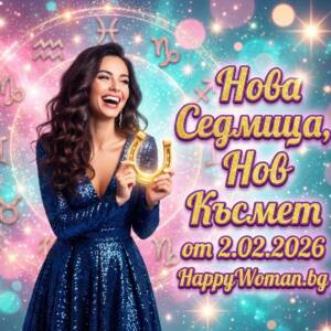 Нова Седмица, Нов Късмет от 2.02.2026: 6 Зодии Влизат в Мощен период на Големи Успехи