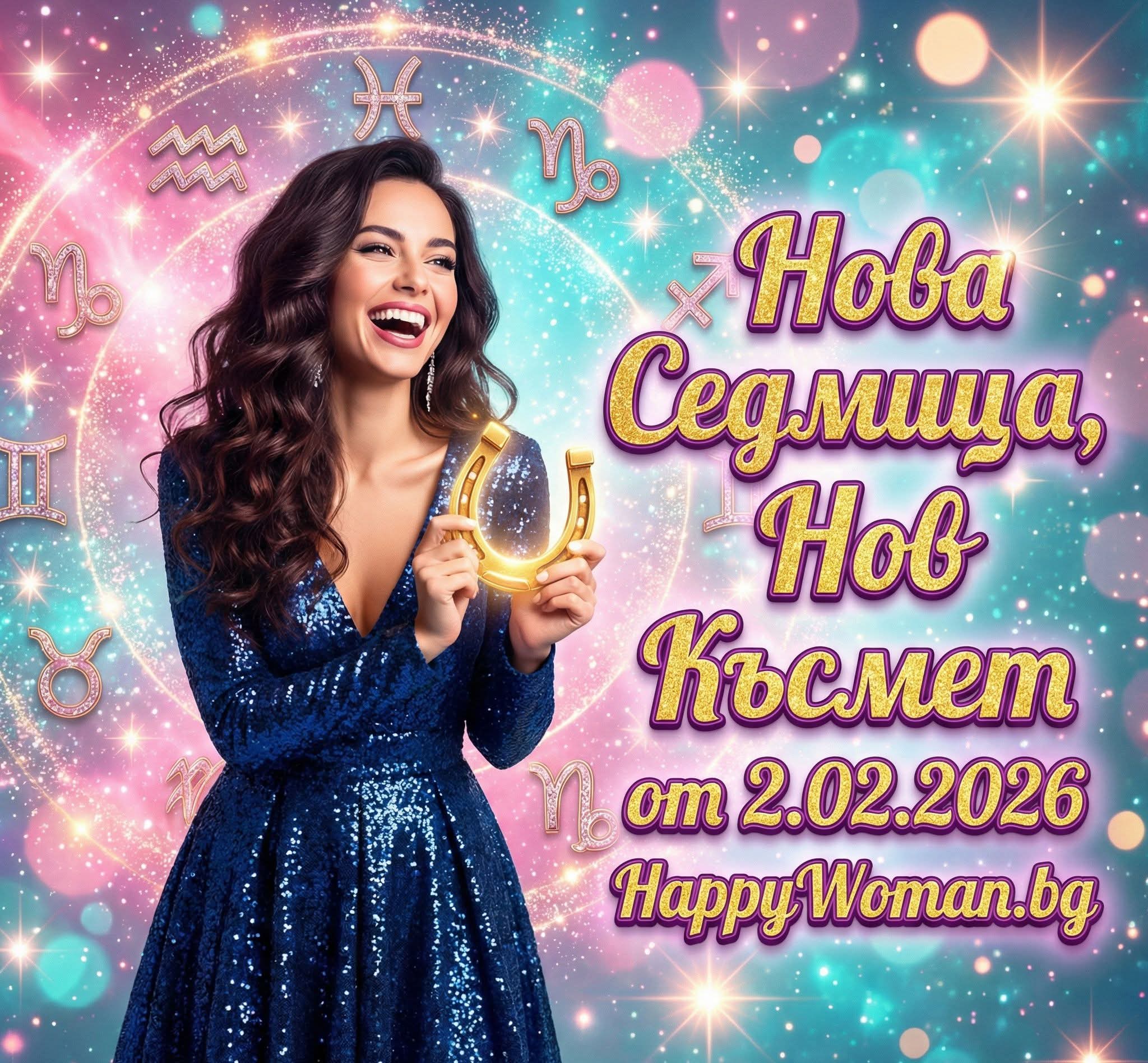 Нова Седмица, Нов Късмет от 2.02.2026: 6 Зодии Влизат в Мощен период на Големи Успехи Нова Седмица, Нов Късмет от 2.02.2026: 6 Зодии Влизат в Мощен период на Големи Успехи