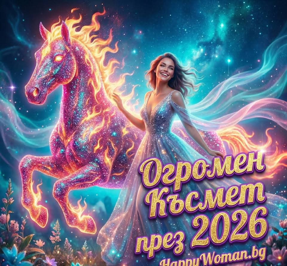 Годината на Огнения Кон: Неочакван Успех и Огромен Късмет през 2026 за 7 китайски зодии Огромен Късмет през 2026 / снимка с авторски права на списание HappyWoman.bg