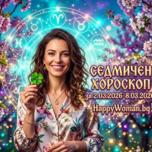 Седмичен Хороскоп за 2.03.2026-8.03.2026 за всяка зодия Седмичен Хороскоп за 2.03.2026-8.03.2026 за всяка зодия