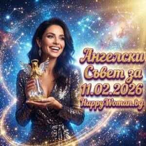 Ангелски Съвет за 11.02.2026 за всяка зодия Ангелски Съвет за 11.02.2026 за всяка зодия