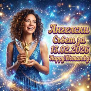 Ангелски Съвет за 13.02.2026 за всяка зодия Ангелски Съвет за 13.02.2026 за всяка зодия