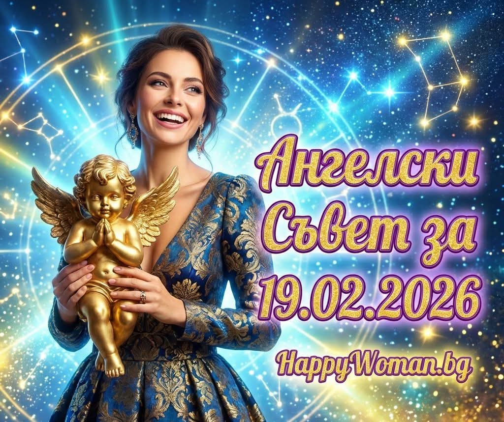 Ангелски Съвет за 19.02.2026 за всяка зодия Ангелски Съвет за 19.02.2026 за всяка зодия