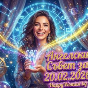 Ангелски Съвет за 20.02.2026 за всяка зодия Ангелски Съвет за 20.02.2026 за всяка зодия