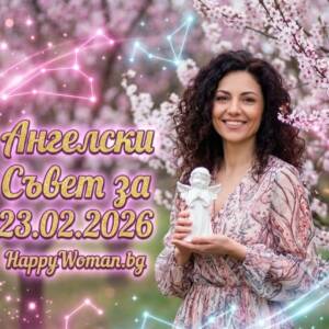 Ангелски Съвет за 23.02.2026 за всяка зодия Ангелски Съвет за 23.02.2026 за всяка зодия