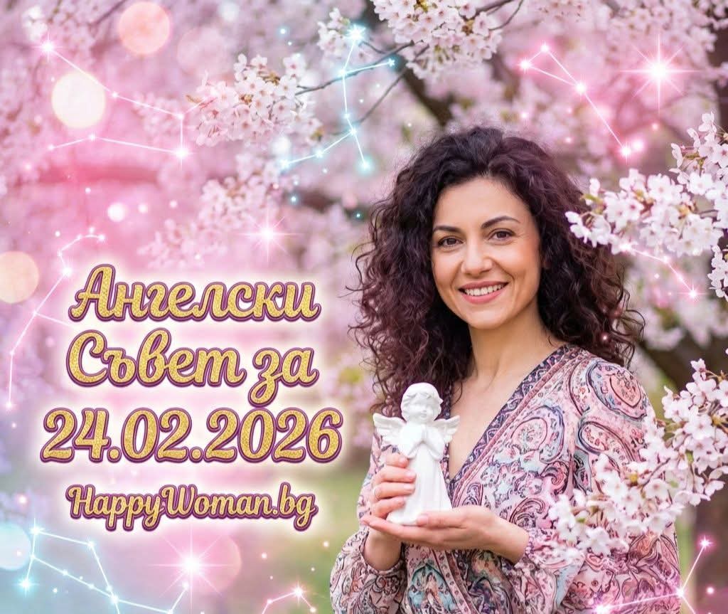 Ангелски Съвет за 24.02.2026 за всяка зодия Ангелски Съвет за 24.02.2026 за всяка зодия