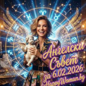 Ангелски Съвет за 6.02.2026 за всяка зодия Ангелски Съвет за 6.02.2026 за всяка зодия