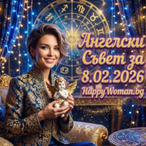 Ангелски Съвет за 8.02.2026 за всяка зодия Ангелски Съвет за 8.02.2026 за всяка зодия