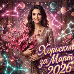 Хороскоп за Март 2026 за всяка зодия Хороскоп за Март 2026 за всяка зодия