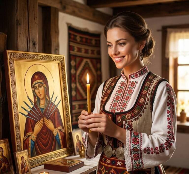 Чудотворната икона на Света Богородица Седмострелна - за какво помага? Чудотворната икона на Света Богородица Седмострелна – за какво помага?