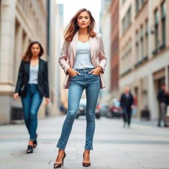 Широки, тесни или прави: Кои са модерните дънки през 2026 Широки, тесни или прави: Кои са модерните дънки през 2026