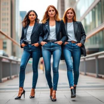 Широки, тесни или прави: Кои са модерните дънки през 2026 Широки, тесни или прави: Кои са модерните дънки през 2026