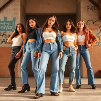 Широки, тесни или прави: Кои са модерните дънки през 2026 Широки, тесни или прави: Кои са модерните дънки през 2026