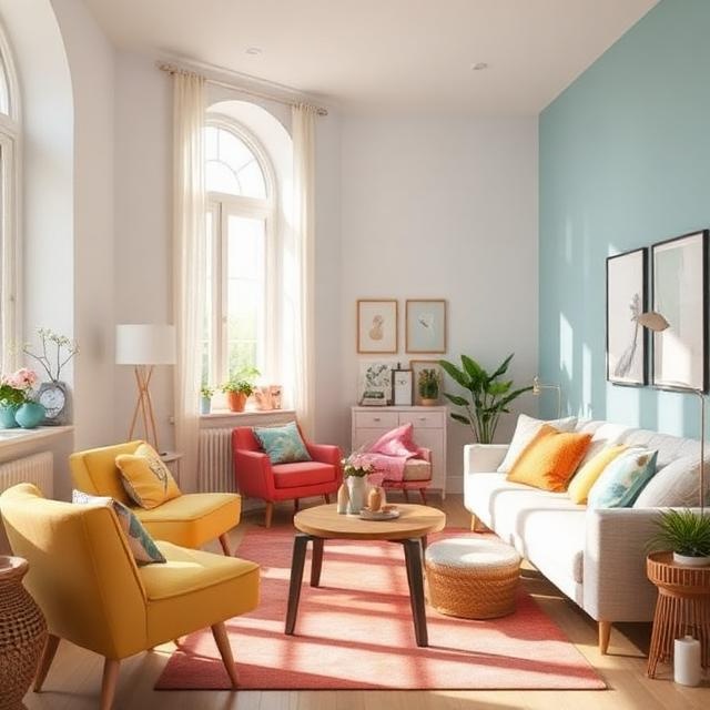 Щастливи цветове в интериора: как нюансите влияят на настроението Щастливи цветове в интериора: как нюансите влияят на настроението
