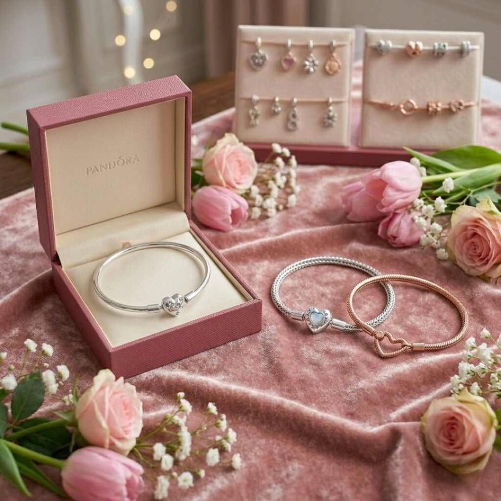 Подарък за 8 март: гривна, която разказва нейната история Подарък за 8 март гривна Пандора