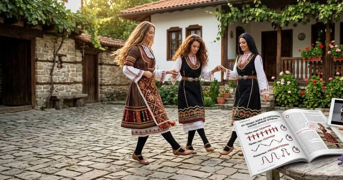 От право хоро до копаница: Колко време реално отнема да научим основните стъпки Лесно ли се учи българското хоро Копаницата?