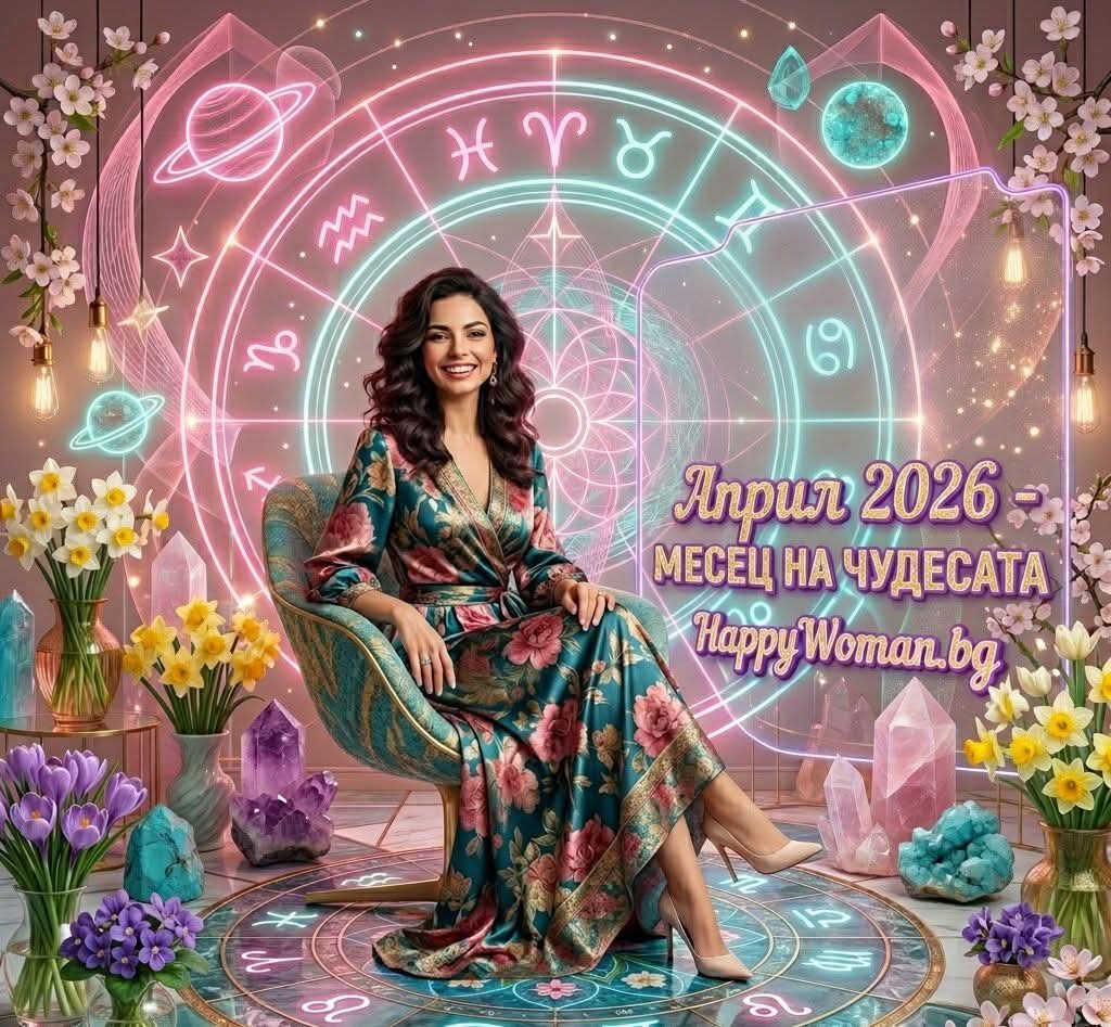 Април 2026 ще бъде месец на чудеса за 5 зодии Април 2026 ще бъде месец на чудеса за 5 зодии
