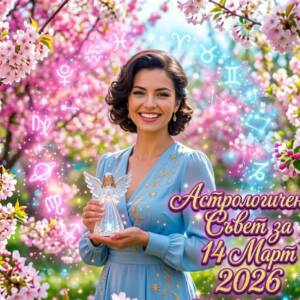Астрологичен Съвет за 14 Март 2026 за всяка зодия Астрологичен Съвет за 14 Март 2026 за всяка зодия