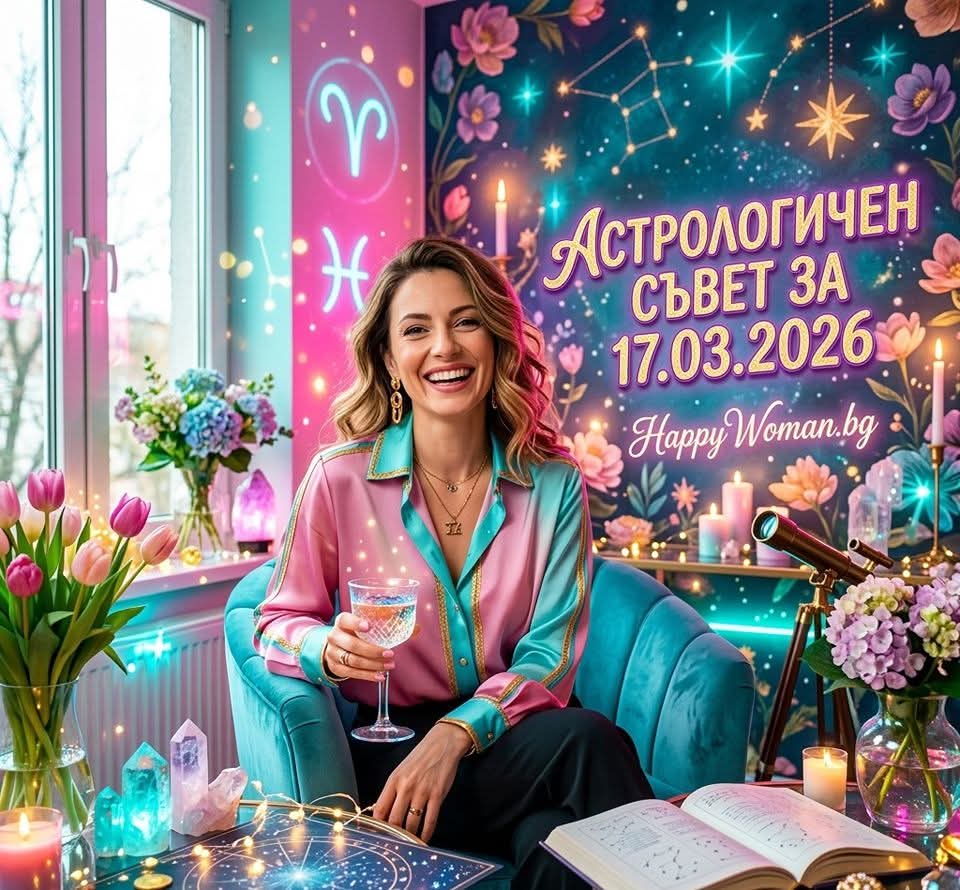 Астрологичен Съвет за 17 Март 2026 за всяка зодия Астрологичен Съвет за 17 Март 2026 за всяка зодия