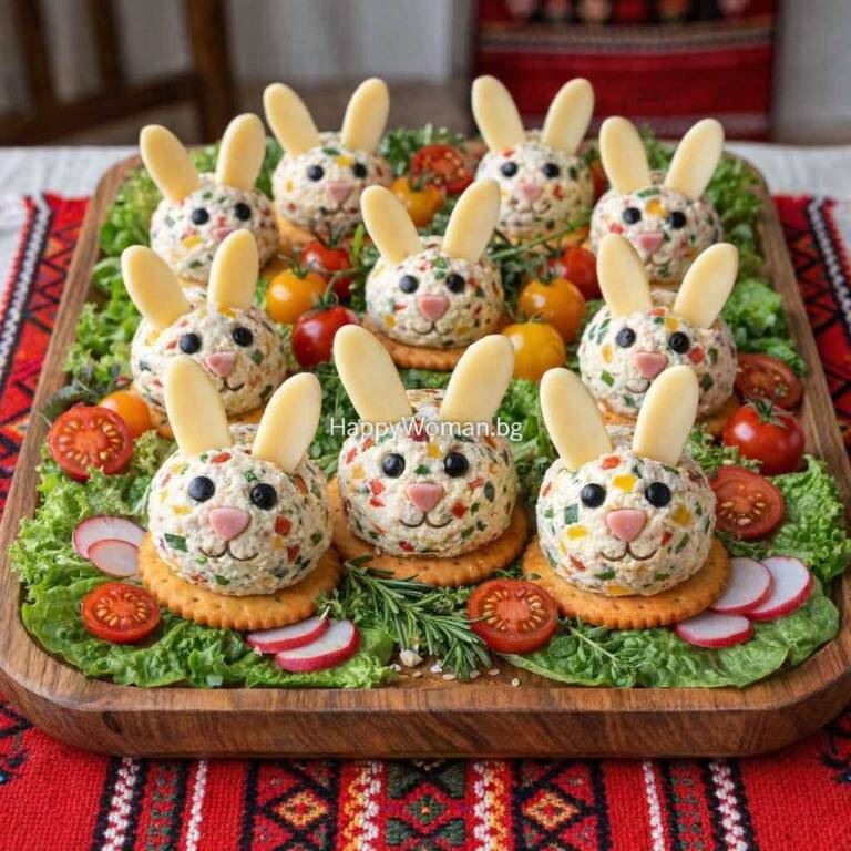 Великденско Предястие Апетитни "Зайчета", Които Ще Очароват Всички Великденско Предястие Апетитни „Зайчета“, Които Ще Очароват Всички