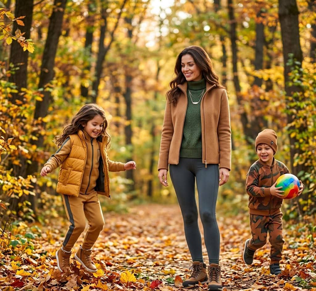 Детски игри навън през всеки сезон: малки стъпки към по-здрави и щастливи деца Детски игри навън през есента / снимка с авторски права на списание HappyWoman.bg