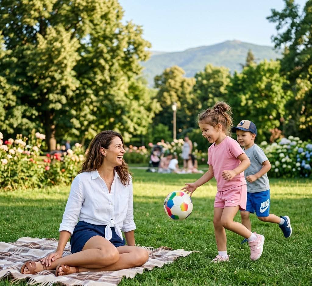 Детски игри навън през всеки сезон: малки стъпки към по-здрави и щастливи деца Детски игри навън през лятото / снимка с авторски права на списание HappyWoman.bg
