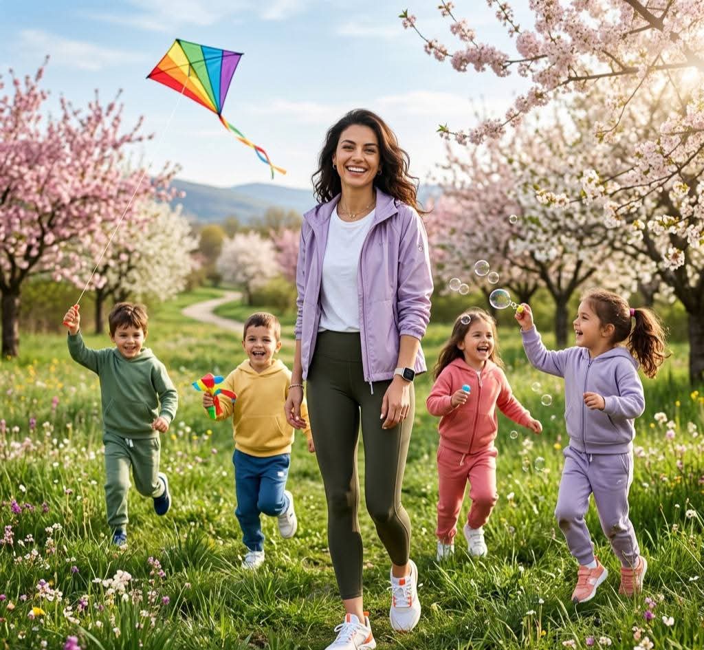 Детски игри навън през всеки сезон: малки стъпки към по-здрави и щастливи деца Детски игри навън през пролетта/ снимка с авторски права на списание HappyWoman.bg