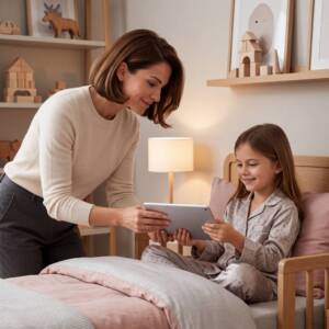 Деца и социални мрежи: как да запазим връзката с детето си в Дигиталния свят Границите като част от сигурността / снимка с авторски права на списание HappyWoman.bg