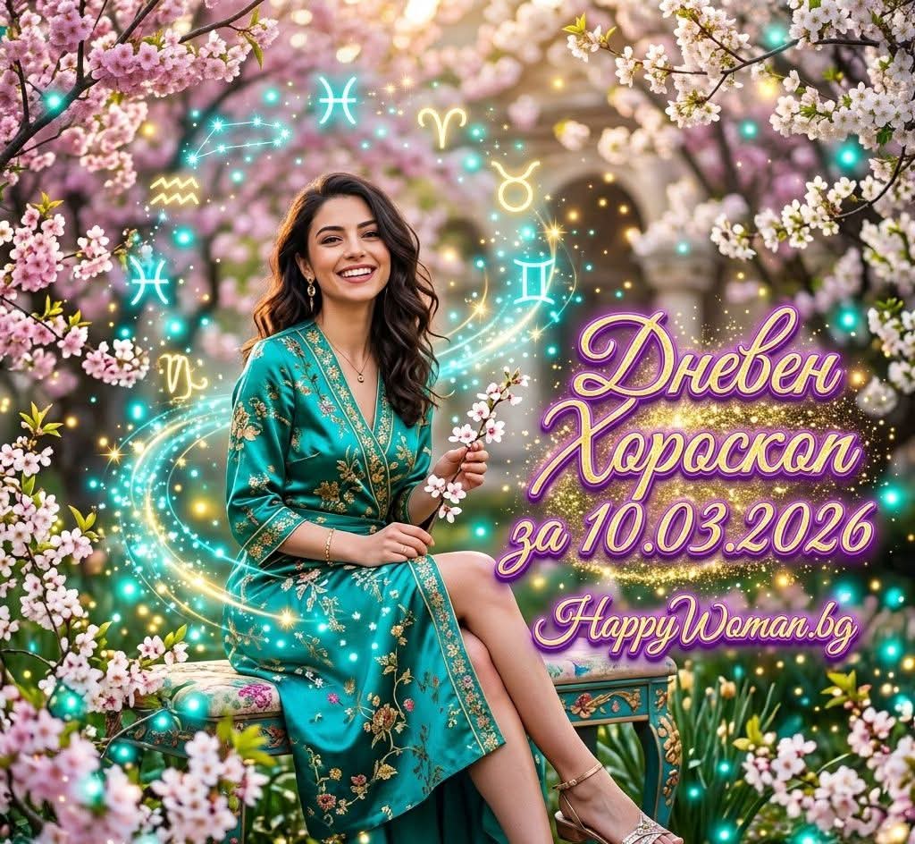 Дневен Хороскоп за 10.03.2026 - вторник Дневен Хороскоп за 10.03.2026 – вторник