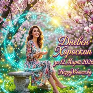 Дневен Хороскоп за 12 Март 2026 - четвъртък Дневен Хороскоп за 12 Март 2026 - четвъртък