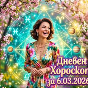 Дневен Хороскоп за 6.03.2026 - петък Дневен Хороскоп за 6.03.2026 - петък