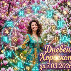 Дневен Хороскоп за 7.03.2026 - събота Дневен Хороскоп за 7.03.2026 - събота