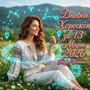Дневен хороскоп за 13 Март 2026 - петък Дневен хороскоп за 13 Март 2026 - петък