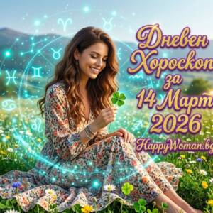 Дневен хороскоп за 14 Март 2026 - събота Дневен хороскоп за 14 Март 2026 - събота