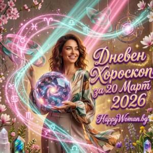 Дневен хороскоп за 20 Март 2026 - петък Дневен хороскоп за 20 Март 2026 - петък